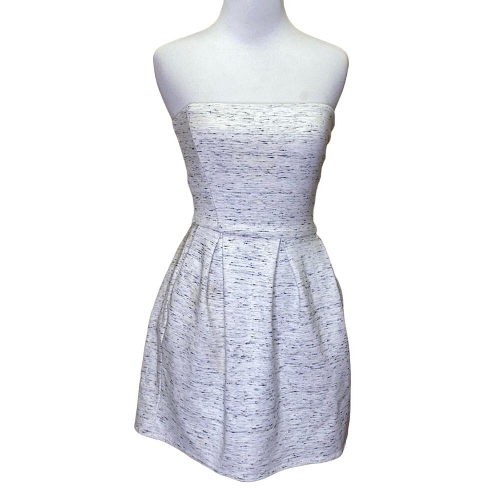 Wilfred Strapless Harmonie Grey Dress Size 4